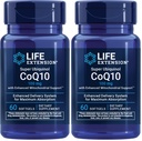 Super Ubiquinol CoQ10 con soporte Mitocondrial mejorado, Potent Heart Health & Cellular Energy Production Support,Ultra-absorbable,Gluten-Free,Non-GMO, 100 mg, 60 softgels (Pack of 2)