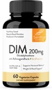 Sandhu's DIM Suplemento 200 mg -60 cápsulas - Diindolymethane with Ashwagandha & Bioperine Hormone Balance for Women ' Men, Hormonal Acne Suplementos