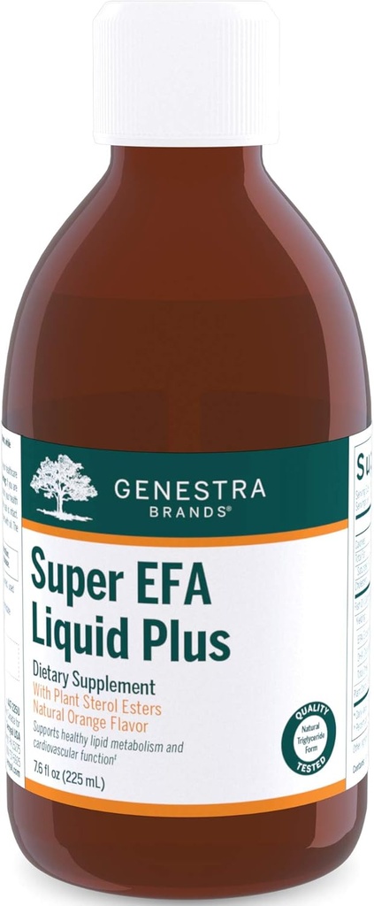 Genestra Brands Super EFA Líquido y tóxico Fórmula de ácidos grasos esenciales con esterols vegetales Ø 7.6 fl. oz.
