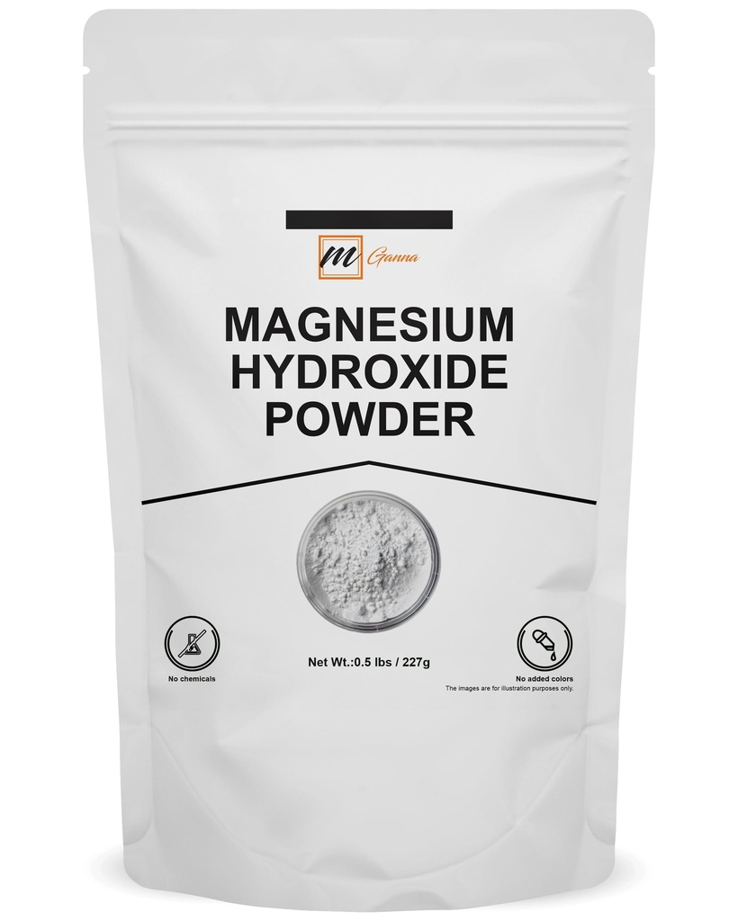 Hidroxido de magnesio Polvo 227 GMS / 0.5 lbs