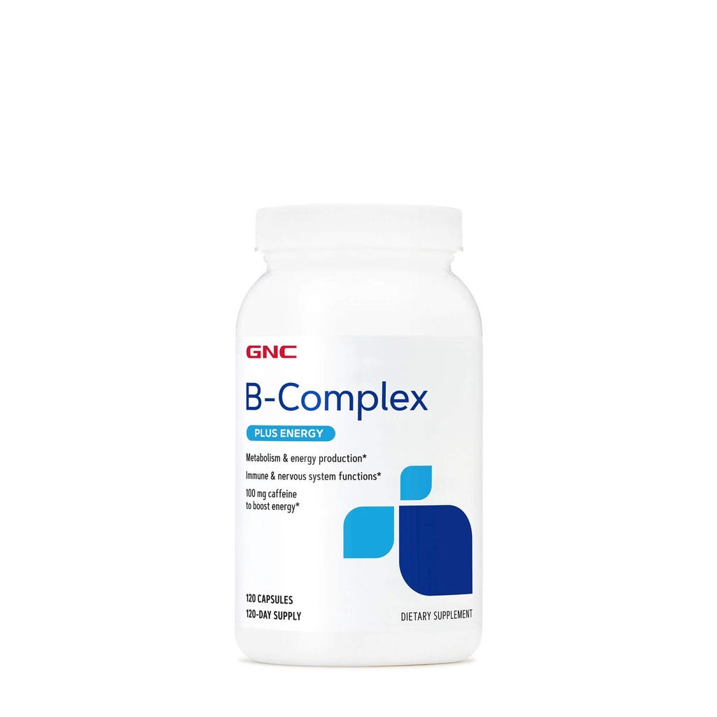 GNC B-Complex Plus Energy TENIDO Metabolismo & Energy Production