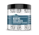 Péptidos de colágeno (200 cápsulas) Colágeno de pescado hidrolizado, no transgénico, libre de olores, biodisponible (960 mg de servicio)