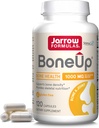 Jarrow Formulas Bone Hasta - 120 cápsulas - 60 servidumbres - para soporte de huesos & nutrición esquelética - Incluye vitamina D3, K2 naturalmente (como MK-7) & 1000 mg de calcio - Gluten libre - No GMO