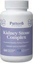 Pattern Wellness Kidney Stone Complex - Stone Breaker, Plant-Based Formula - Kidney Function Support - 3rd Comprobación de laboratorio - No GMO, Vegan