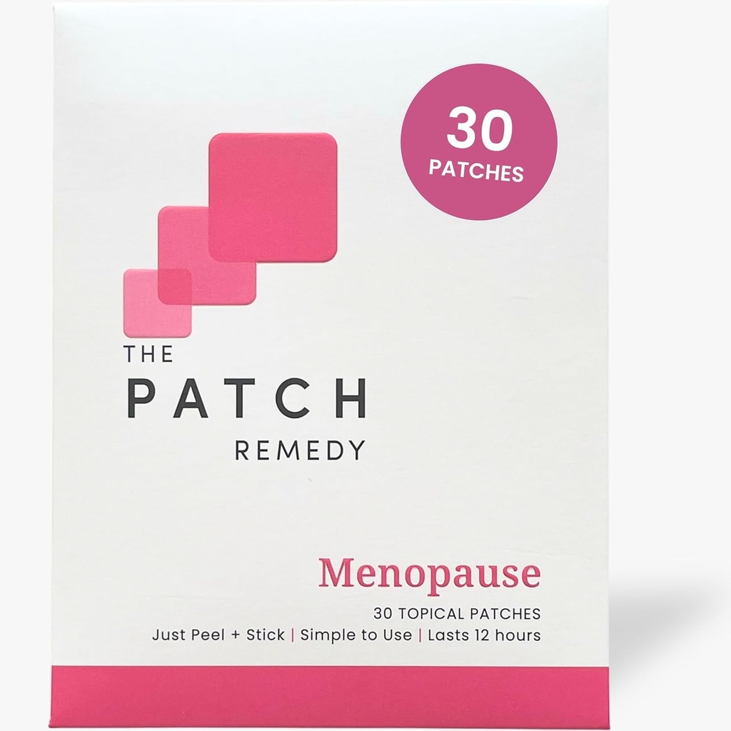 Menopause Patch ¦ Black Cohosh, Damiana, Valerian, Ginger tención 30 Patches