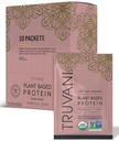 Truvani Vegan Pea Protein Powder ← Vanilla Chai Silencio 20g Orgánica Planta Basada Proteína Silencio Única Sirviendo Packets de Viaje Silencio 10 Serviciones ← Keto TENIDO Gluten & Dairy Gratis Silencio Bajo Carb Silencio No Añadido Sugar