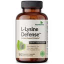 Futurebiotics L-Lysine Defense Immune Support Complex 1500 MG Por Serving with Vitamin C, Zinc, Olive Leaf & Garlic - Non-GMO, 90 Vegetarian Capsules