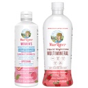 MaryRuth's Women's Multivitamin + Hair Growth Liposomal (Peach) & Liquid Nighttime Multimineral (Cranberry) ← Clean Label Project Verified® ← Vegan ← Belleza, tiempo de cama, &amp; salud general