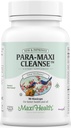 Maxi Health Intestinal Cleanse for Humans - Natural Digestive Colon Gut Flora Body Detox for Women - Gut Cleanse for Hombre - Bloated Belly Relief with Black Walnut Wormwood Herb (90 Capsules)