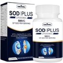 Superoxide Trasmutase Suplemento 500mg - SOD Además con glutatión liposomal, AKG, Té Verde Extracto, L-Arginina, Lysine, Resveratrol y Vitamina E para soporte inmunológico, Antioxidante 60 cápsulas