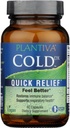 ColdDx Natural Herbal Defense & Respiratory Health Support Supplement - Non-Drowsy, Stimulant Free, Quick Relief - Vegan, Planta-Basada - 60 cápsulas
