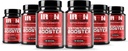 Booster de testosterona para hombres - Bloqueador de estrógeno - Suplemento Energía Natural, Fuerza & Resistencia - Crecimiento del músculo magro - Promueve la pérdida de grasa - Aumentar el rendimiento masculino (6 botellas)