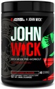 Jacked Factory X John Wick - Wick Mode Pre Workout Powder - Energía intensa, Battle-Ready Focus, Compromiso imparable, y Sheer Will - 40 Servings, Osaka Cherry Blossom