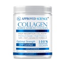 Polvo colágeno de ciencia aprobado - Esquí y pelo- 30 Scoops - Suministro de un mes