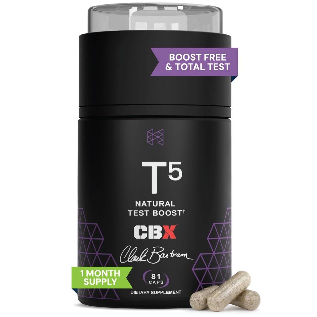 HPN T(5) Optimización de la testosterona Booster Silencio Natural Testosterone Suplemento con Testofen Silencio Incrementar la resistencia y la energía tóxica Mejorar la habilidad para construir músculo con LJ100 ANTE Vegan Friendly TEN 81 cápsulas