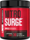 Fábrica de Jacked NITROSURGE Shred Pre Workout Supplement - Energy Booster, Instant Strength Gains, Sharp Focus, Powerful Pumps - Nitric Oxide Booster " PreWorkout Powder - 30Sv, Fruit Punch