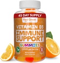 Feel Great Vitamina D Gummies for Adults ← Tropical Flavored Vegetarian Chewable Vitamina D 2000 iu ← Immune Support Suplemento Silencio Gluten Free ← 45 Day Supply