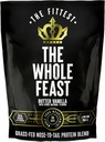 Fittest Whole Feast Beef Protein Powder - Butter Vanilla - Grass Fed Nose to Tail Carnivore Blend Incluyendo Liver, Colostrum y Bono Único - BCAAs - 14g Collagen - 21g Total Protein