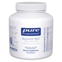 Pure Encapsulations Nutrient 950 Without Copper & Iron TEN Hypoallergenic Multi-Vitamin/Mineral Formula for Optimal Health TEN 180 Capsules