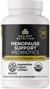 Probióticos certificados orgánicos antiguos para el apoyo a la menopausia, apoyo a la menopausia probióticos, digestión saludable y apoyo a la salud de las mujeres, 50 millones de UF* por ser, 60 cuenta