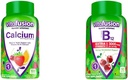 Vitafusion Calcium Chewable Gummy Vitaminas para el Soporte de Huesos y Dientes & Extra Strength Vitamina B12 Gummy Vitaminas para Energía Metabolismo Apoyo y Sistema Nervous Salud Apoyo