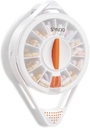 Dispensador de píldoras Fullicon con 14 grandes compartimentos y cerradura para el cuidado de los niños, dispensador de medicina Spindo Vitamin/Tabla/Suplemento para ancianos/Amnesia/Demencia