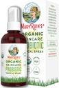 Probiótico tópico líquido USDA Probióticos orgánicos tópicos para la salud digestiva Lactobacillus Acidophilus Probiotic Gut Health & Immune Support Suplemento Vegan No GMO Gluten Gratis 4 Fl Oz