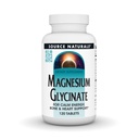 Fuente Naturales Magnesium Glycinate, Chelated for high Absorption  durable for Calm Energy, Bone & Heart Support*, 200 mg por Serving - 120 Tablets