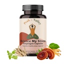 Peak + Valley Stress Relief Supplement for Mood Support Balance My Stress Capsules - Contiene Adaptogens, Ashwagandha, Eleuthero Root, Reishi Mushroom Supplement - Natural Mood Stabilizer - 60 Ct