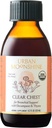 Urban Moonshine Clear Chest Syrup - Clear Lungs - Immune Support - Respiratory Health - Elecampane - Licorice Root - Raw Honey - Certified Organic - Natural - 4.2 Fl Oz