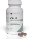 Calma - Alivio de Estrés Natural & Suplemento de Apoyo al Mood - Ashwagandha, Lemon Balm, L-Theanine - 60 cápsulas Vegan (Calm)