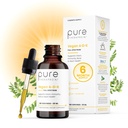 Pure TheraPro Rx Vegan A-D-K Drops-6 Mon Supply-Vitamin A(Palmitate " Betacarotene),Liposomal Vitamina D3 (como vegan cholecalciferol),Liposomal Vitamina K2(MK-4 &amp; MK-7)Aporta la inmunidad " Bone Health-20mL