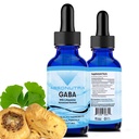 GABA with L-Theanine 290 mg, 4 Oz Liquid, 300 Servings, Made in USA, Quick Absorption, Quality Potent Ingredients, Non-GMO, GMP Certified Facility, Cruelty-Free Products