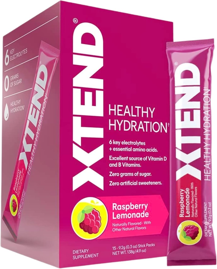Hidratación Saludable ← Superior Hydration Powder Packets ← Electrolyte Drink Mix tención 3 Aminoácidos esenciales ← NSF certificado para el deporte latitud 15 Sticks,