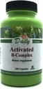 Fabricación diaria Activado B-Complex (Formas activadas de vitaminas multib) 250 cápsulas