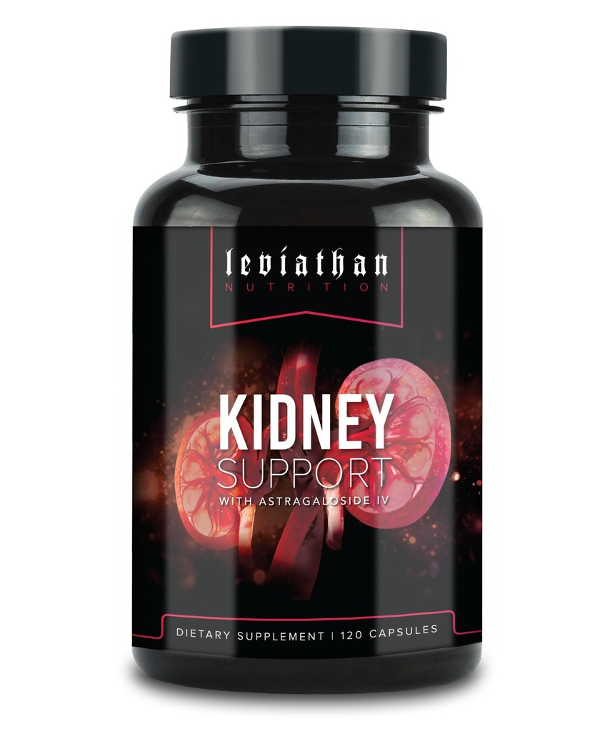 Leviathan Super Kidney Cleanse & Urinary Detox Formula | Optimal Kidney Health & Gallbladder Formula | Full Restore & Detox - Manage Kidney Stones | 120 Caps