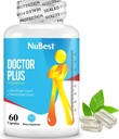 NuBest Doctor Plus con calcio, vitamina D3, vitamina K2 (MK7), cápsulas de magnesio para la fuerza ósea, huesos saludables, inmunidad, calcio Max Absorción por edad 10+  60 cápsulas
