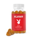 Playboy - Maca Root Gummies for Women and Men (60 Count - Peach Flavored) - Boost Sexual Vitality, Libido, Fertilidad - Maca Gummies Suplemento - 100% Natural, Vegan Non GMO - 4:1 Extracto Maca Peruana