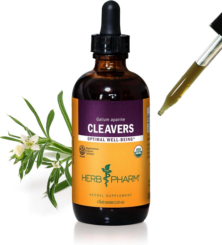 Herb Pharm Cleavers Extract líquido - 4 onzas