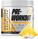 Productos Nutrición Pre Workout Powder para Hombres & Mujeres - Suplementos Pre-Workout Sin Creatina, Preworkout Nootropic con Citrulline Malate Beta Alanine Taurine Rhodiola Caffeine (Pina Colada)