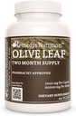 Nutrición de Remedy Hoja de oliva Ø 1000 mg, 60 cápsulas veganos Suplemento dietético herbal ← Suministro de dos meses
