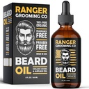 Leven Rose Beard Oil for Hombre and Beard Softener 100% puro natural para hombres barbados, bigotes y piel hidratada 1 oz por Ranger Grooming Co