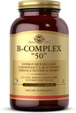 Solgar B-Complex “50”, 250 cápsulas vegetales - Metabolismo energético, soporte cardiovascular, soporte del sistema nervioso - No GMO, Vegan, Gluten Gratis, Dairy Free, Kosher - 250