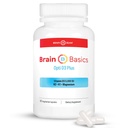Brain Basic Opti D3 Plus - Vitamina D3 5000 UI con K1, K2, y Magnesio - Suplemento de Apoyo al Cerebro para Mood, Mente, Memoria - Hueso, Musculo y Salud Inmune - Gluten Free, Soy Free y Dairy Free