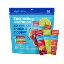 Hydrant - Hydration Powder Variety Pack, 30 paquetes de rehidratación electrolítica instantánea individuales - Mezcla de bajo consumo de azúcar para uso diario, viajes " ejercicios