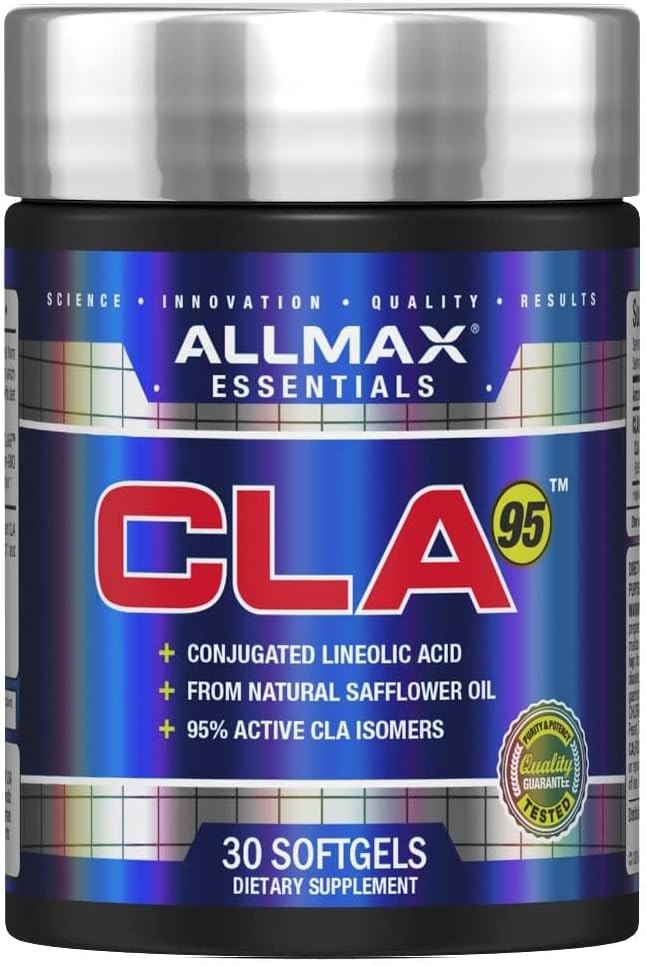 ALLMAX Nutrition - CLA (95% conjugated linoleic Acid) - 30 Softgels...