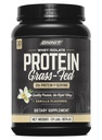 ONNIT Grass Fed Whey Isolate Protein Powder, Vanilla Flavor, Whey Protein Powder Suplemento dietético para apoyar la ganancia del músculo y recuperación del entrenamiento, 30 Serviciones por Tub, 30.7 oz