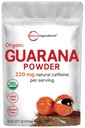 Micro Ingredientes Orgánica Guarana Powder 1000mg Por Serv, 8 onzas peru 220mg Natural Caffeine Energizer, Brasil Herbal Extract, Raw, Bulk Superfood, Coffee Substitute, Vegan Friendly, " Non-GMO