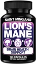 El suplemento de seno de manguera de león Silencio 120 cápsulas: Alpha Brain Enhancement of Cognitive Clarity, Focus with Our Specialty Blend 4 Mushroom Mycelium Formula