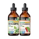 BIO KRAUTER Bacopa Tincture 4 Fl. Oz. " Schisandra Tincture 4 Fl. Oz.